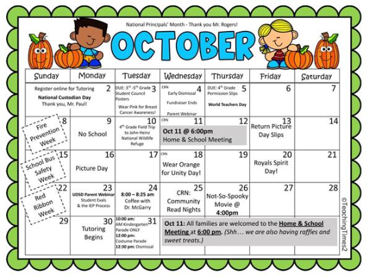 October
